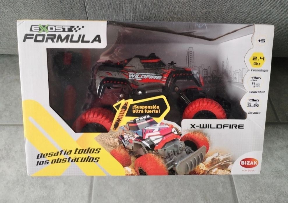 Nowy zdalnie sterowany pojazd Exost Formuła X- Wildefire RC okazja