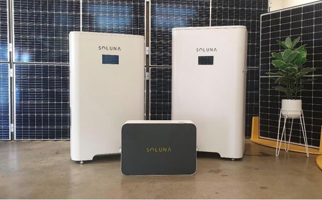 Накопичувальні системи SOLUNA 7.68 кВт.