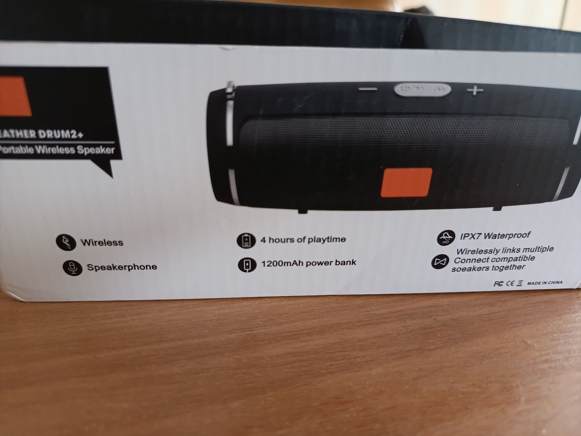 Водонепроникний зовнішній Bluetooth - динамік