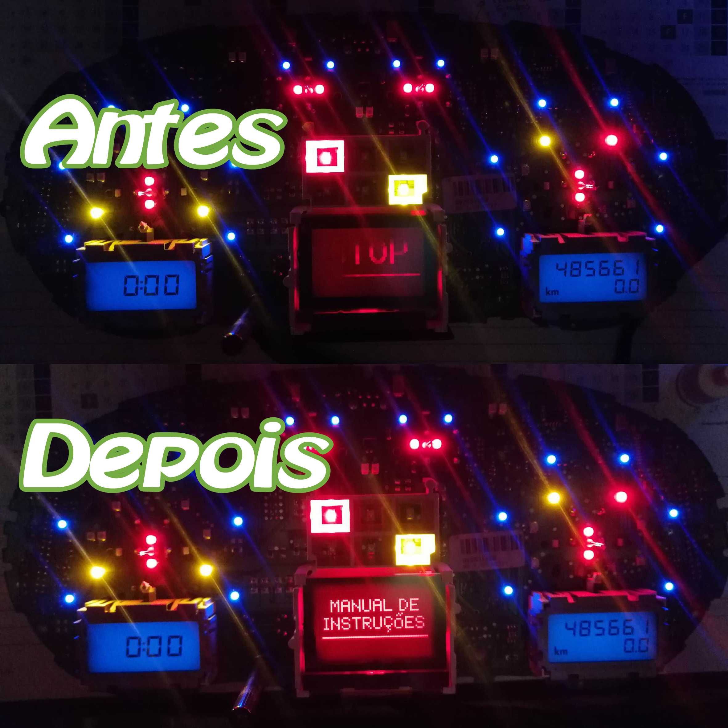 Reparação do LCD Display do Quadrante do Grupo Vag + Ford Galaxy (VDO)