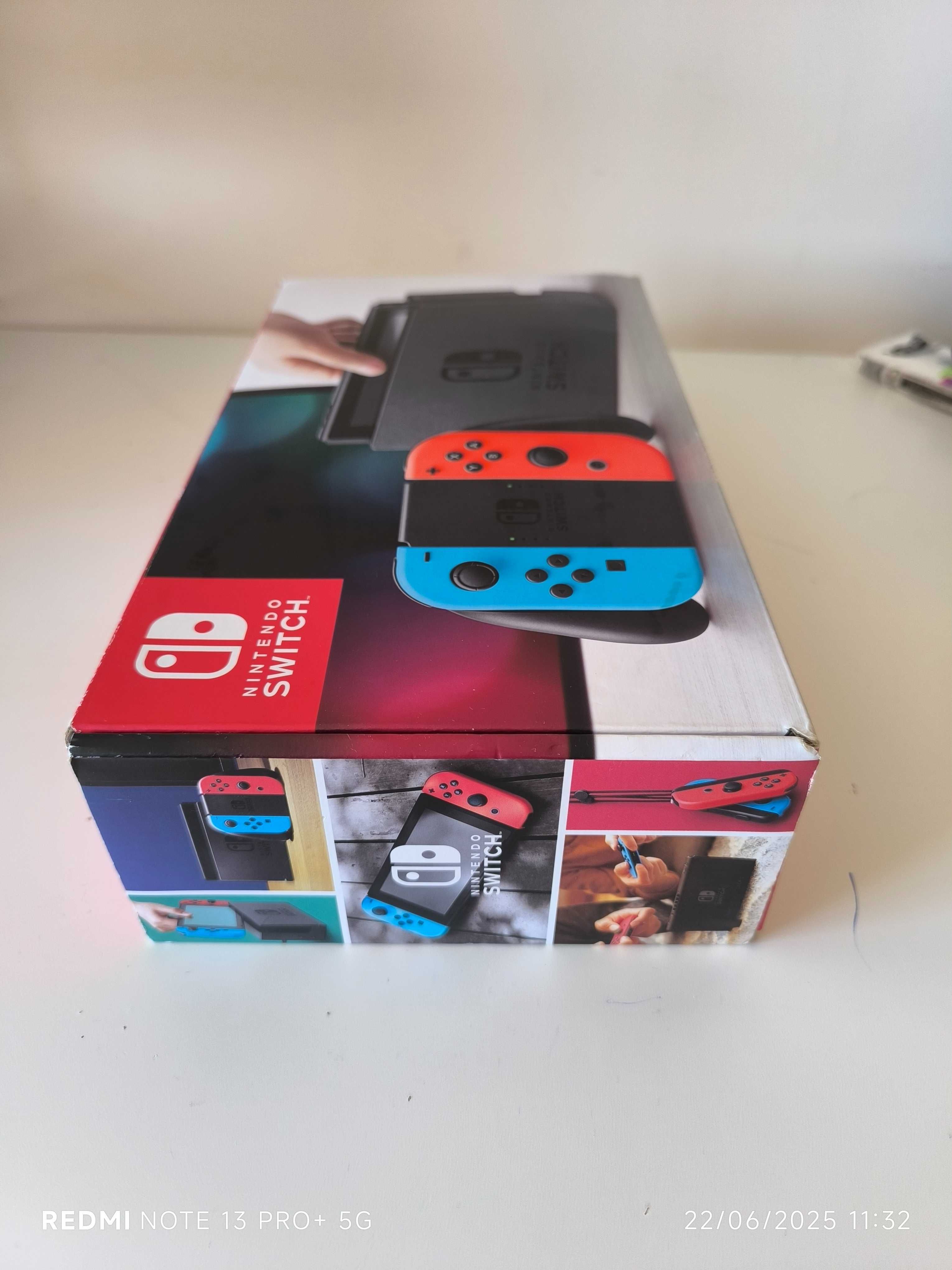 Nintendo Switch – Usada como Nova + 5 Jogos!