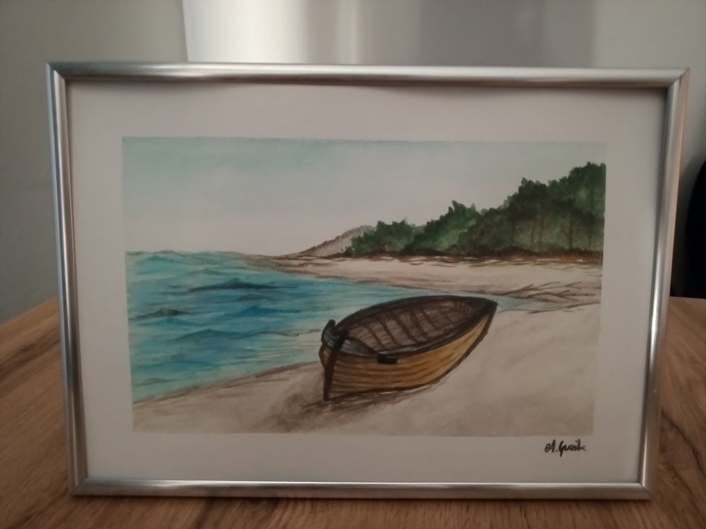 Akwarela mojego autorstwa