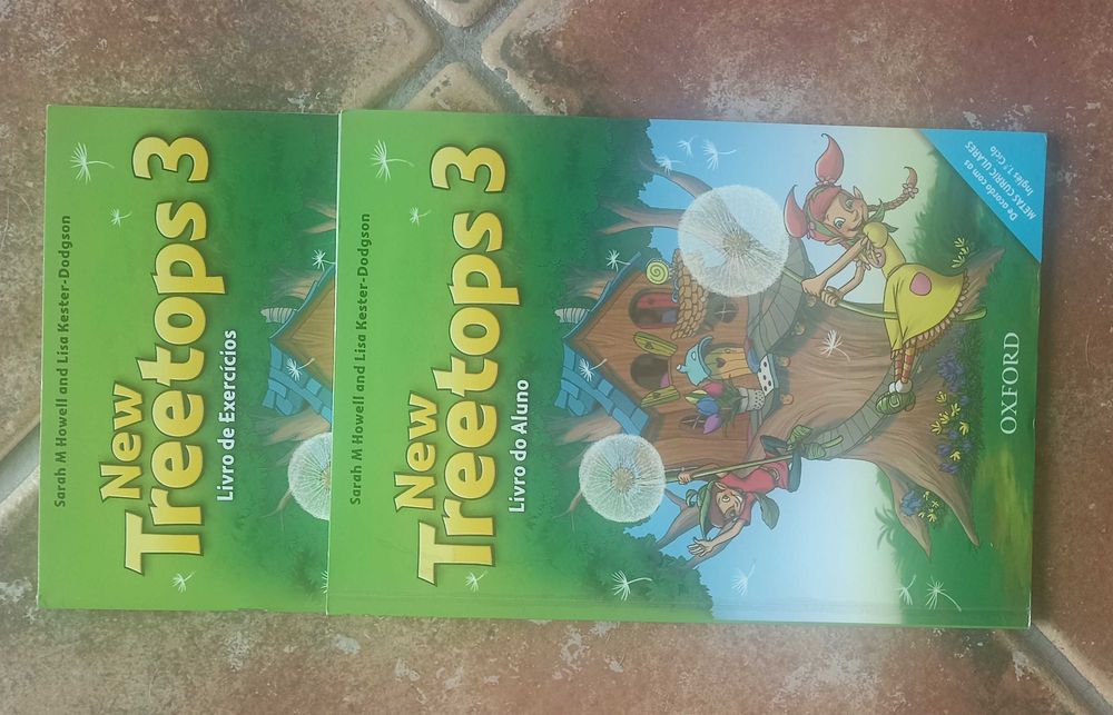Manual e caderno de atividades 3 Ano inglês "New treetops" Oxford