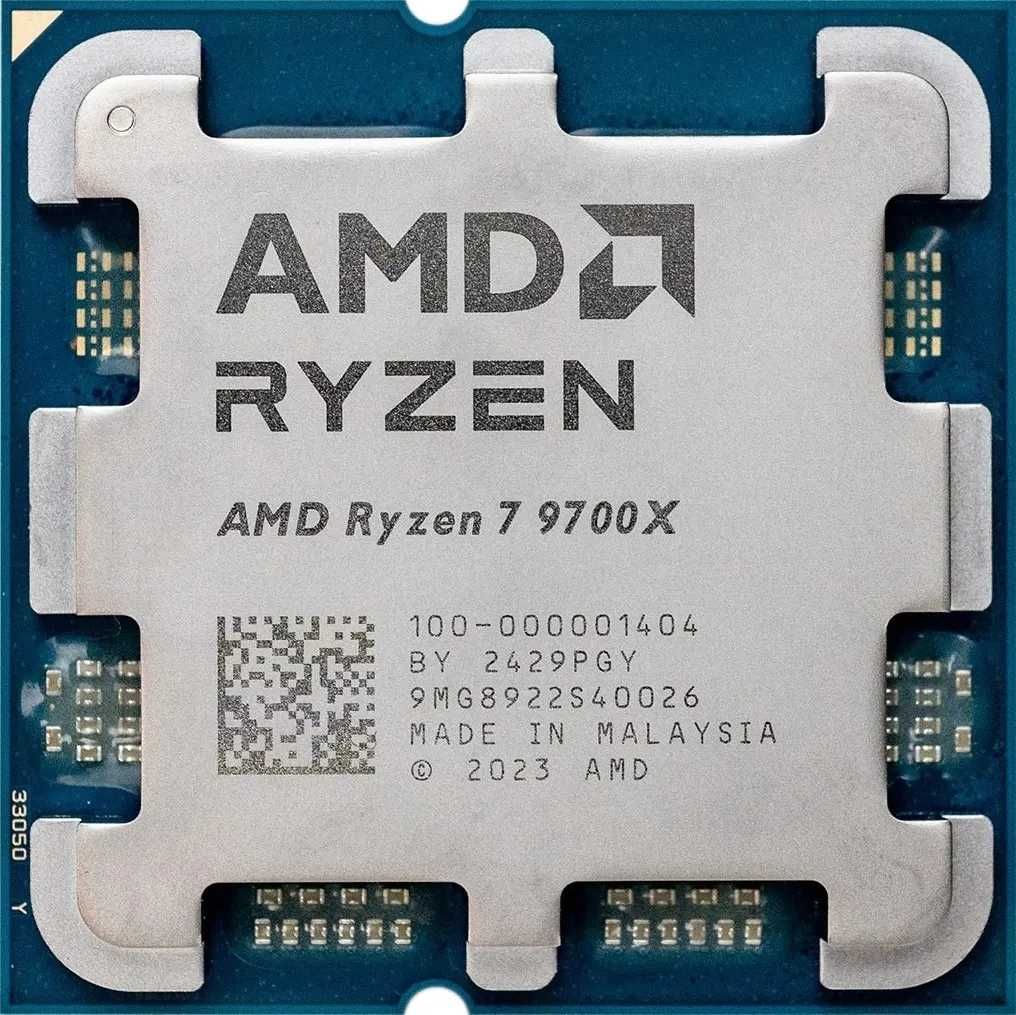 Процессор AMD Ryzen 7 9700x (3.8(5.5)GHz 32MB, 8/16, Zen5, AM5)