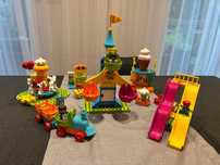 LEGO DUPLO 10840 Wesołe Miasteczko 100% KPL Stan Bardzo Dobry
