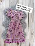 Intrend Max Mara sukienka w kwiatuszki 100% jedwab silk XS/S