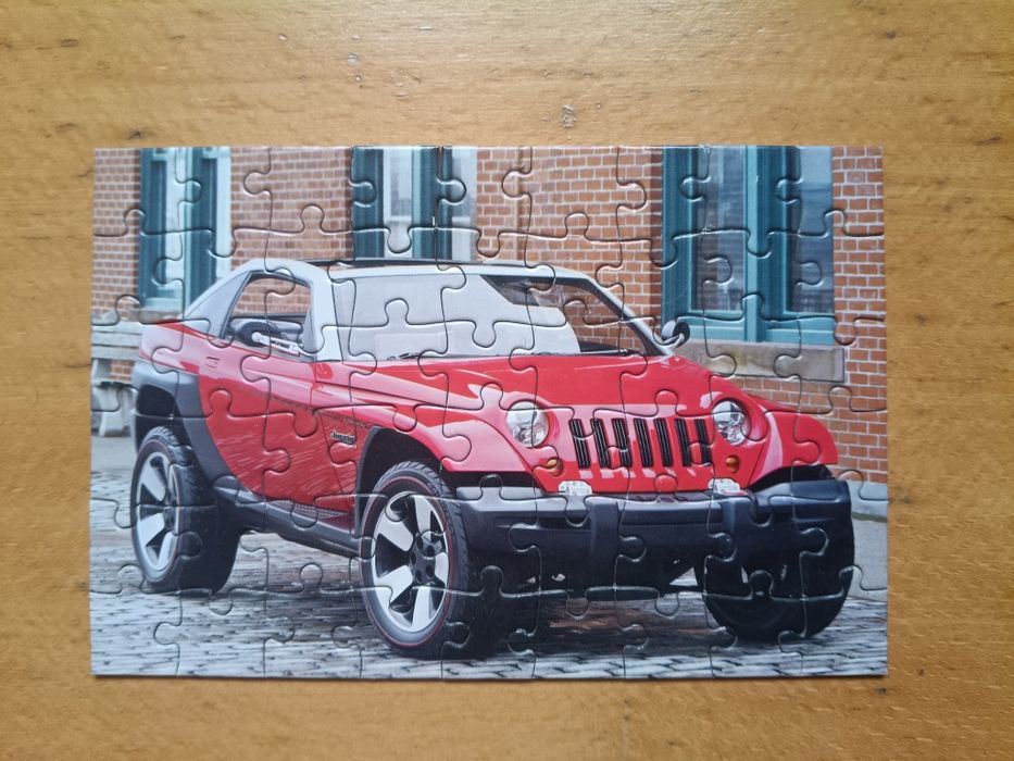 Puzzle Jeep Jeepster 54 elementów