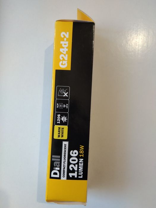 Żarówki G24 d-2 1206 lumenów 18w