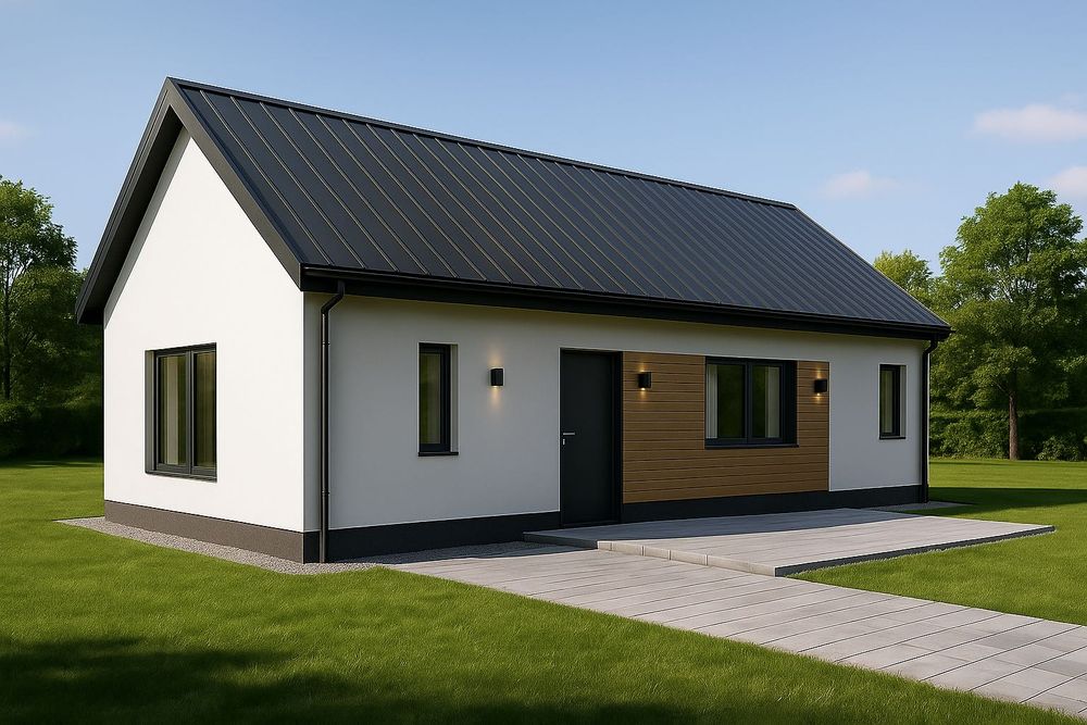 Dom jednorodzinny Aurora - 68 m2