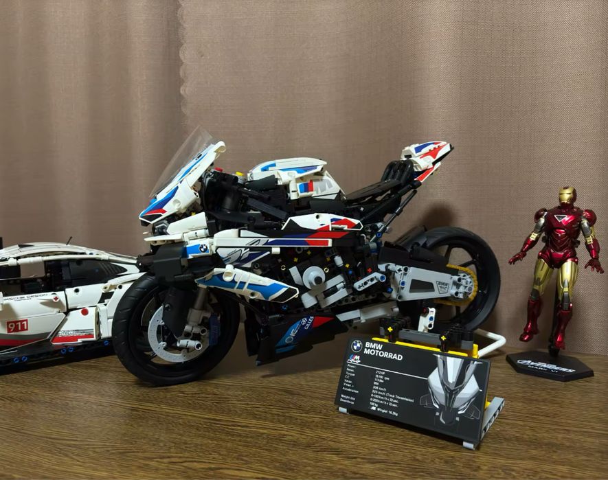 Конструктор мотоцикл BMW 42130 | YAMAHA 42159 | Technik Lego