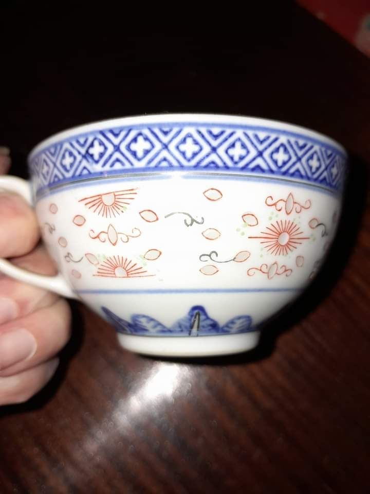 Chávenas antigas em porcelana  chinesa