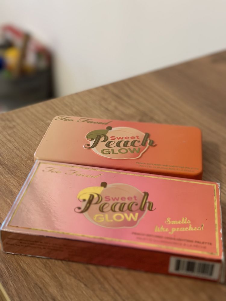 Sweet Peach Glow to paleta rozświetlająca mało używana