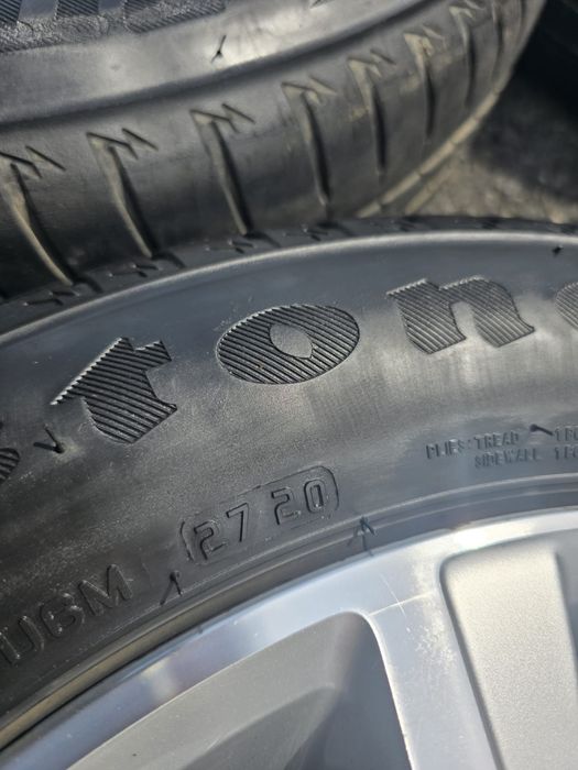 Komplet opon letnich 195/55/15 oraz 185/60/15 6mm firestone zeetex