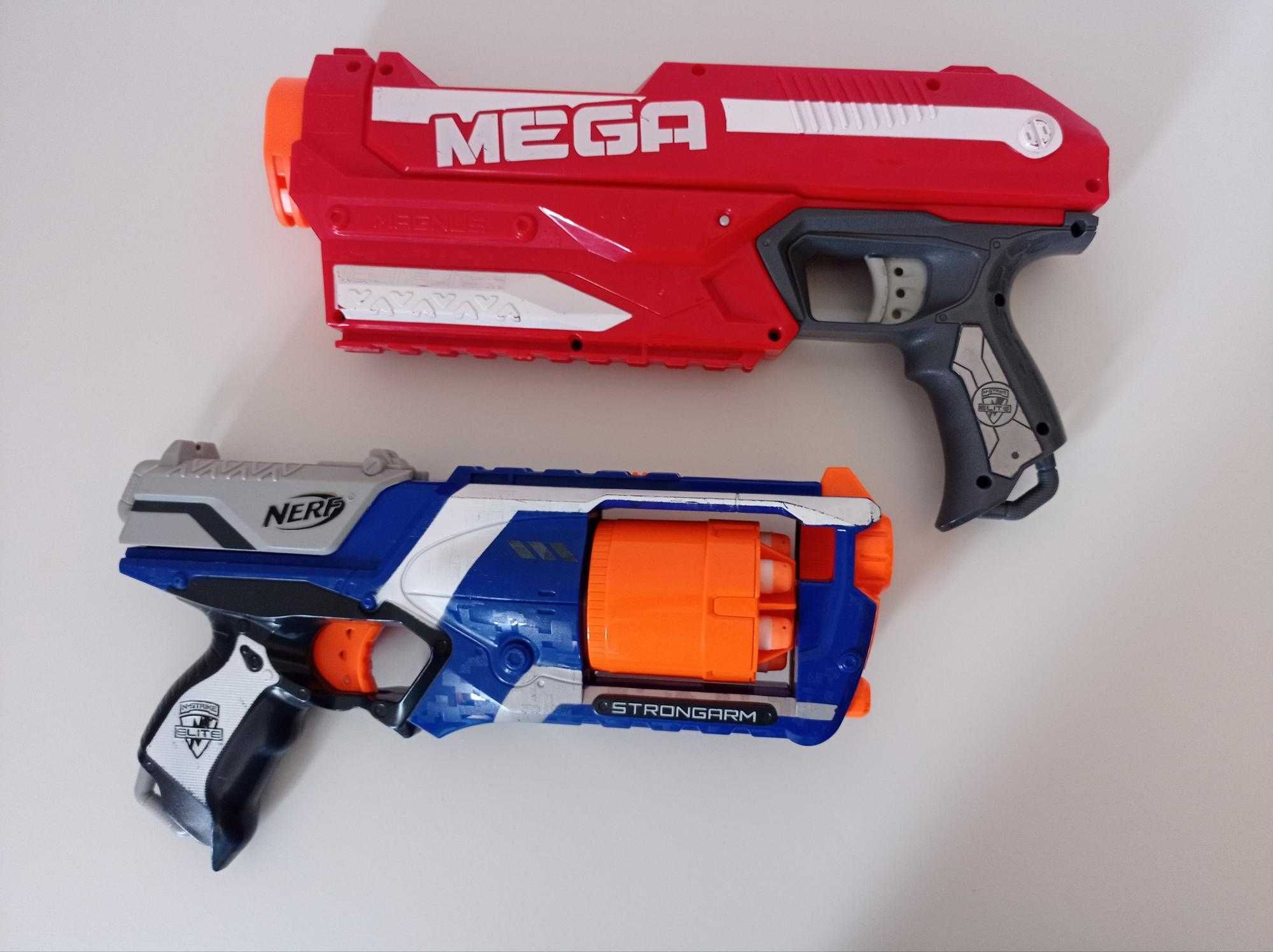 Pistolas NERF: Elite Strongarm + Mega Magnus