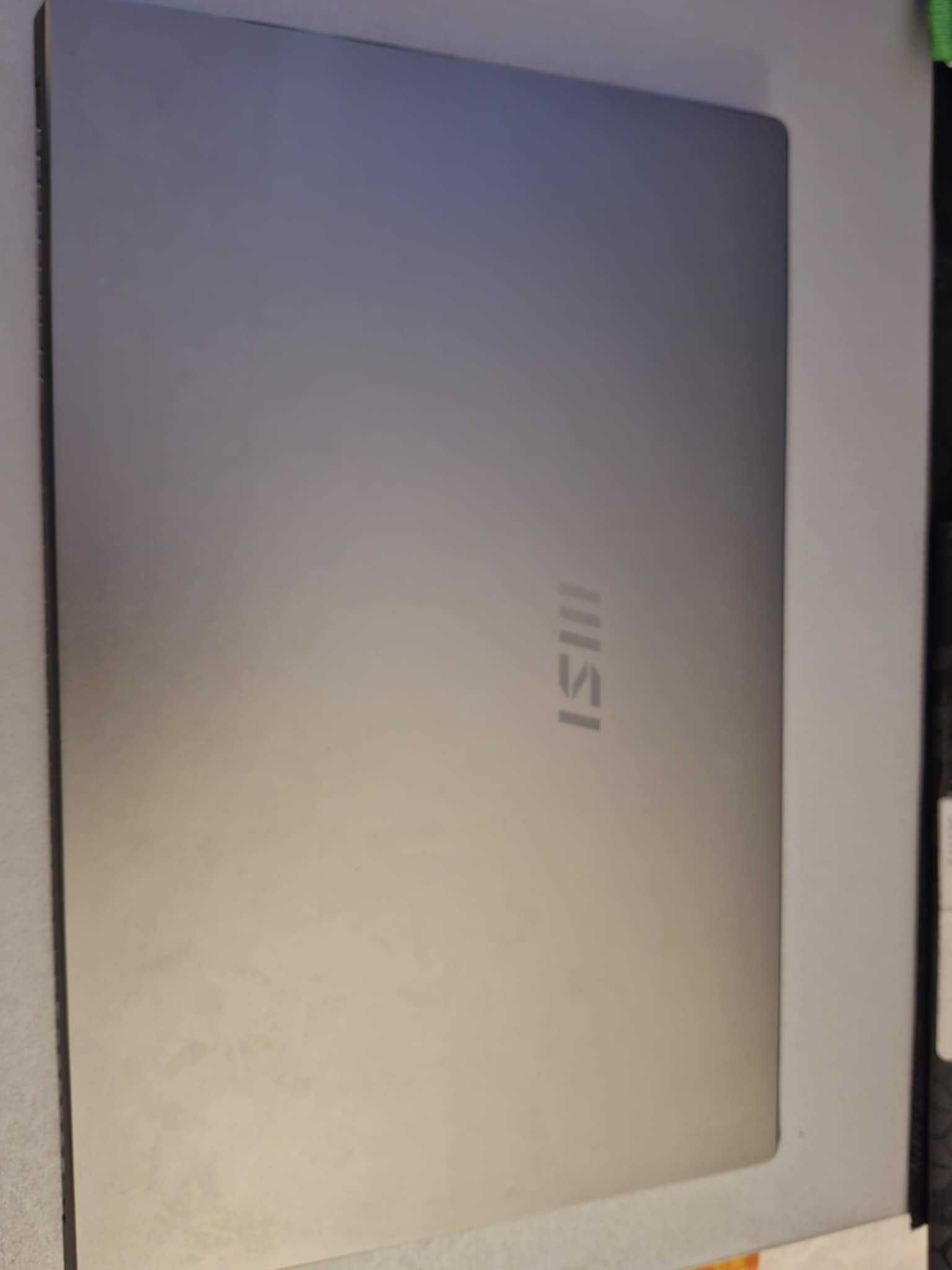 Laptop MSI Prestige 15 i7-1185G7/16GB/512/Win10 GTX1650