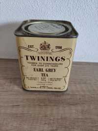 Puszka po herbacie Twinings Earle Gray PRL