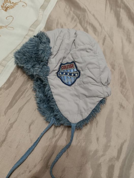 Зимова шапка для хлопчика 4-5 років