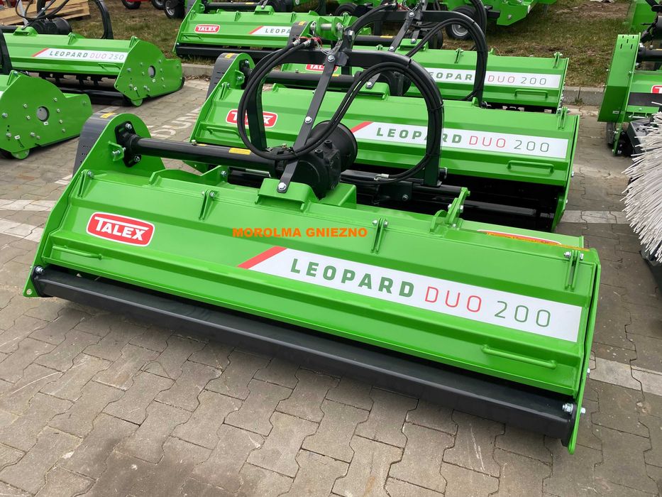 Rozdrabniacz bijakowy kosiarka bijakowa TALEX LEOPARD DUO na kukurydzę