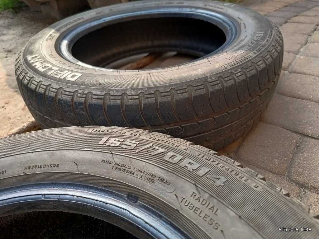 165/70 R14 81T 2Opony Letnie DIPLOMAT ST Poland 2015r
