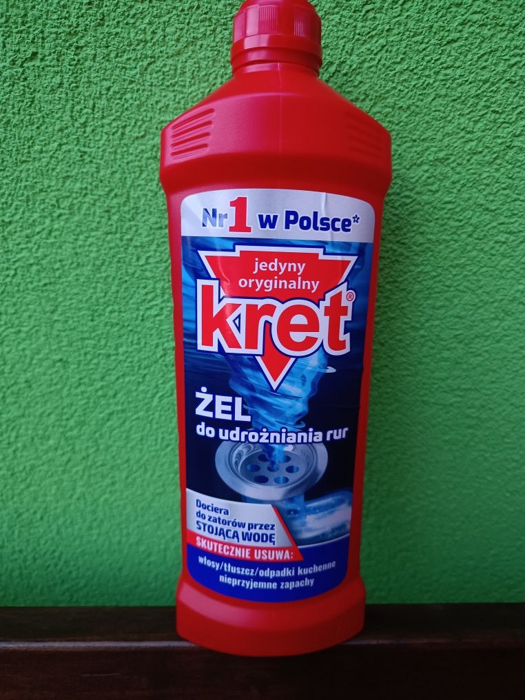 Kret żel do udrażniania rur 1 kg Szybka wysyłka