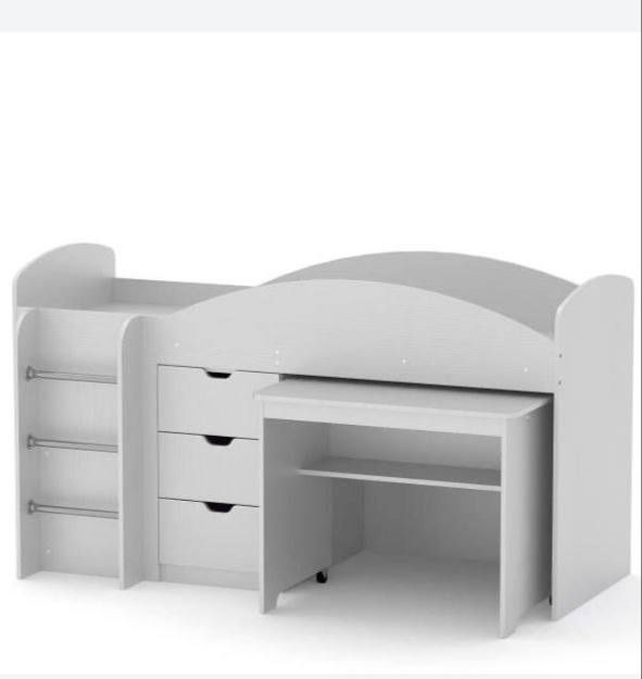 Продам дитяче ліжко-горку з робочою зоною та зберіганням речей
