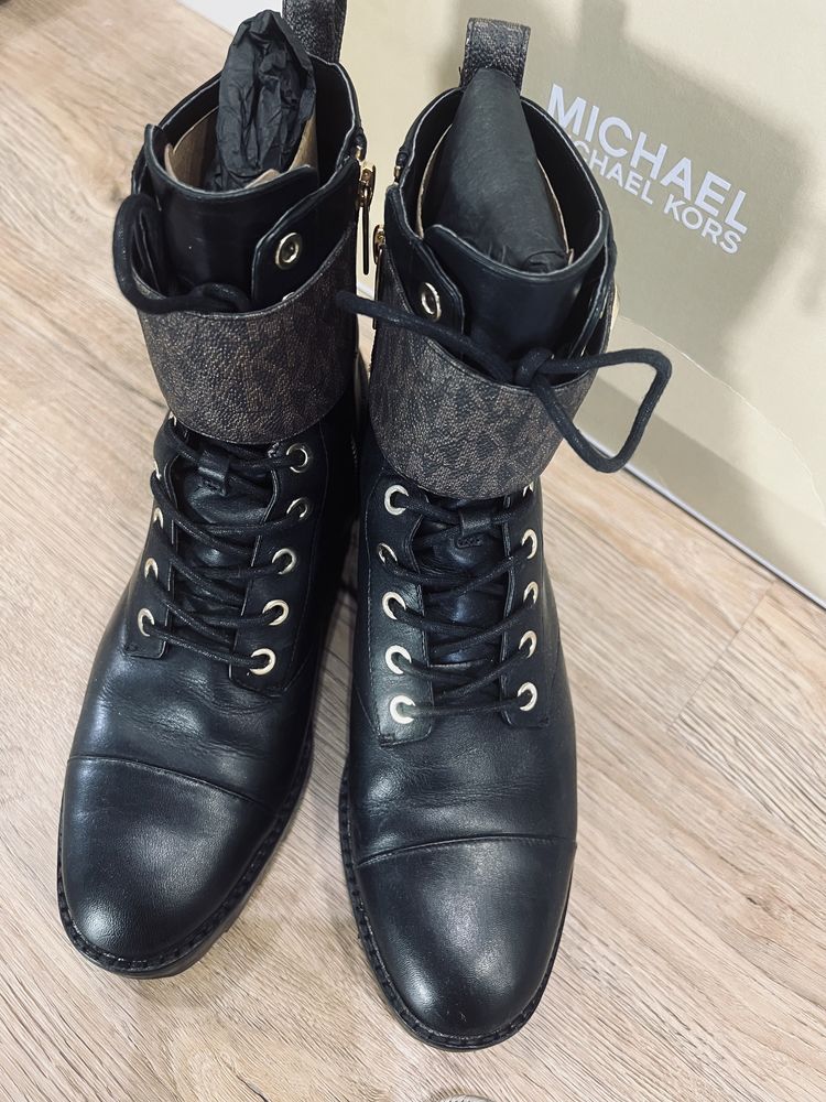 Michael Kors czarne botki 38