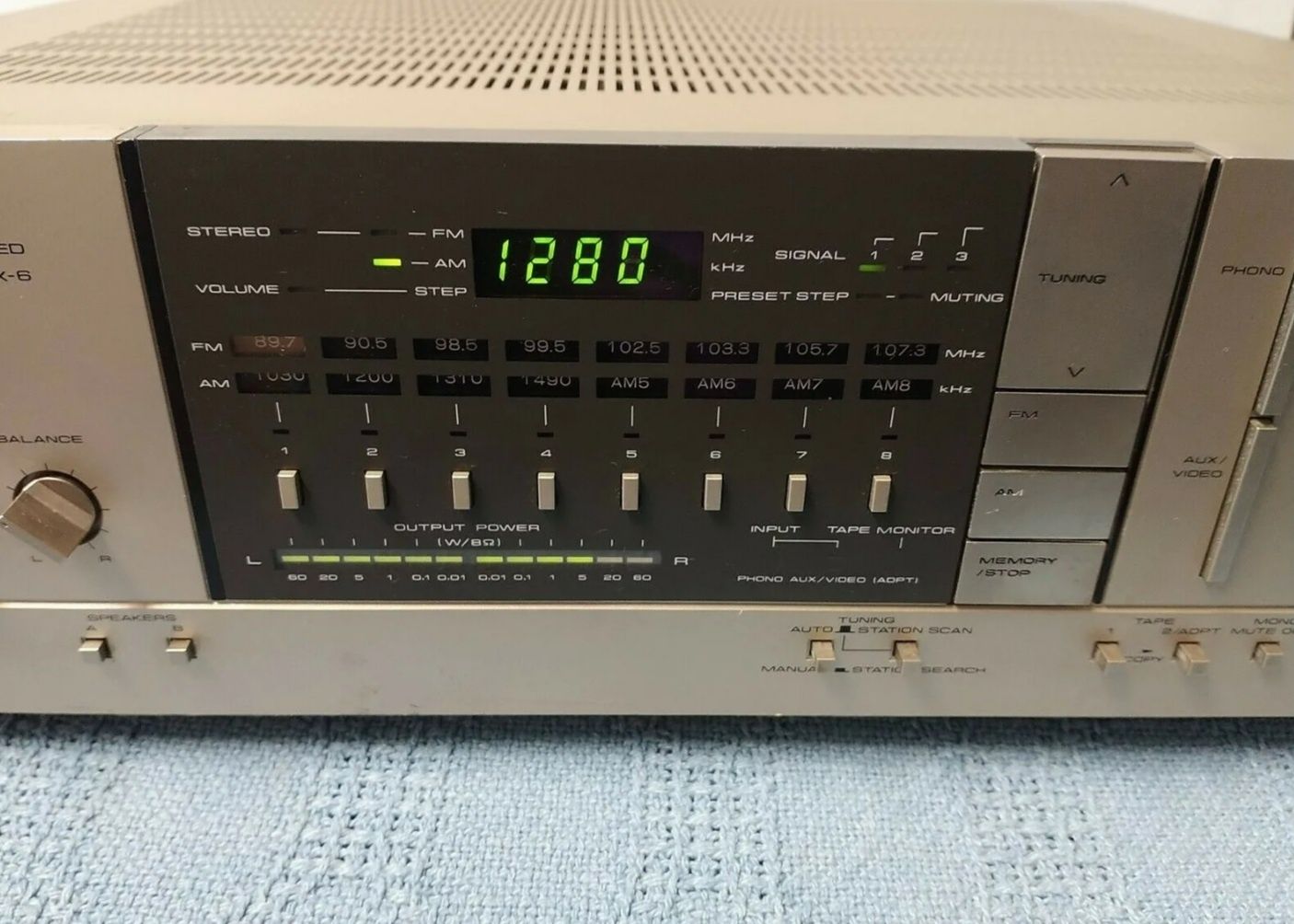 Pioneer SX6 японский ресивер