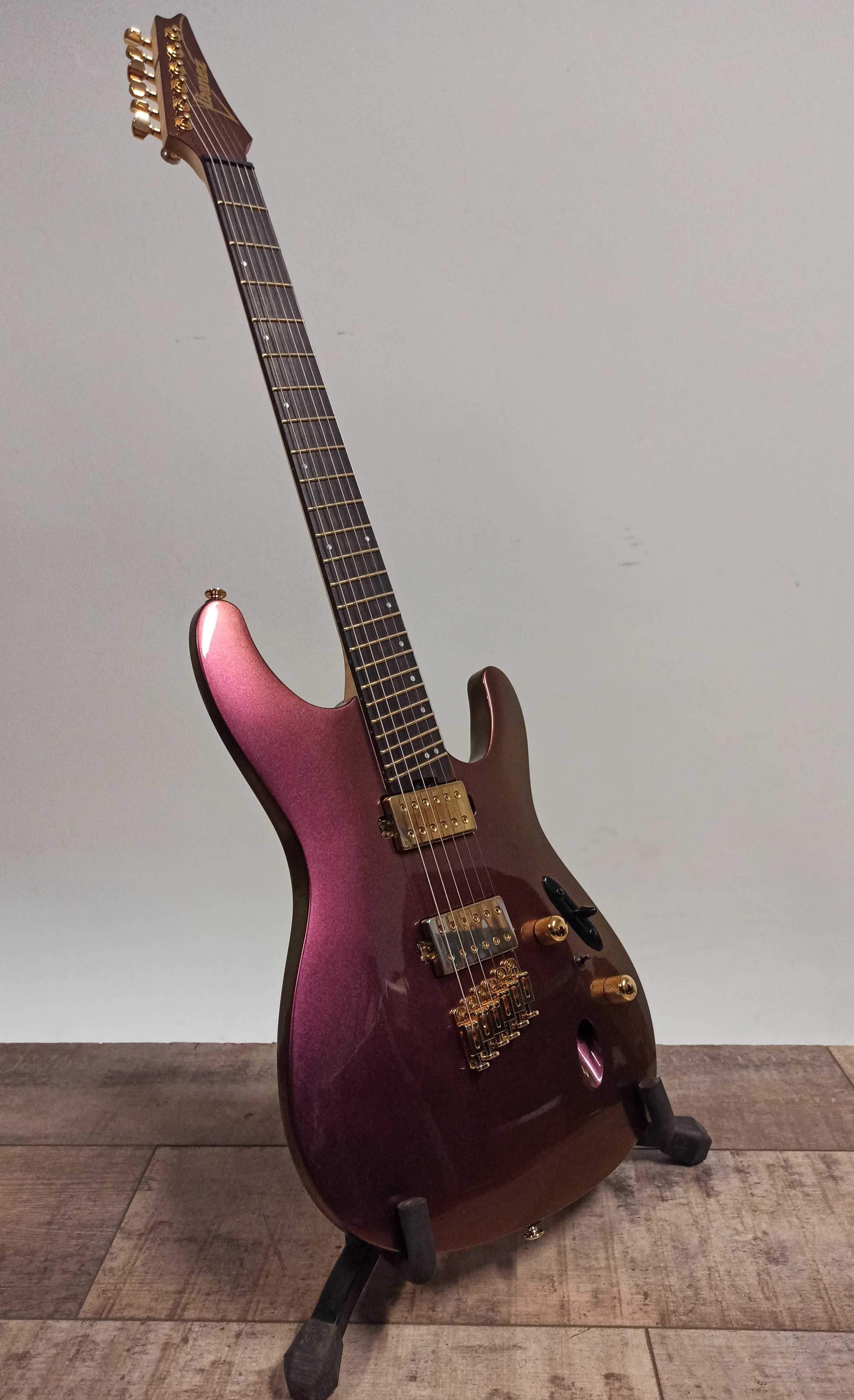 Ibanez SML721 RGC Rose Gold Chameleon gitara elektryczna 18 MSC GW