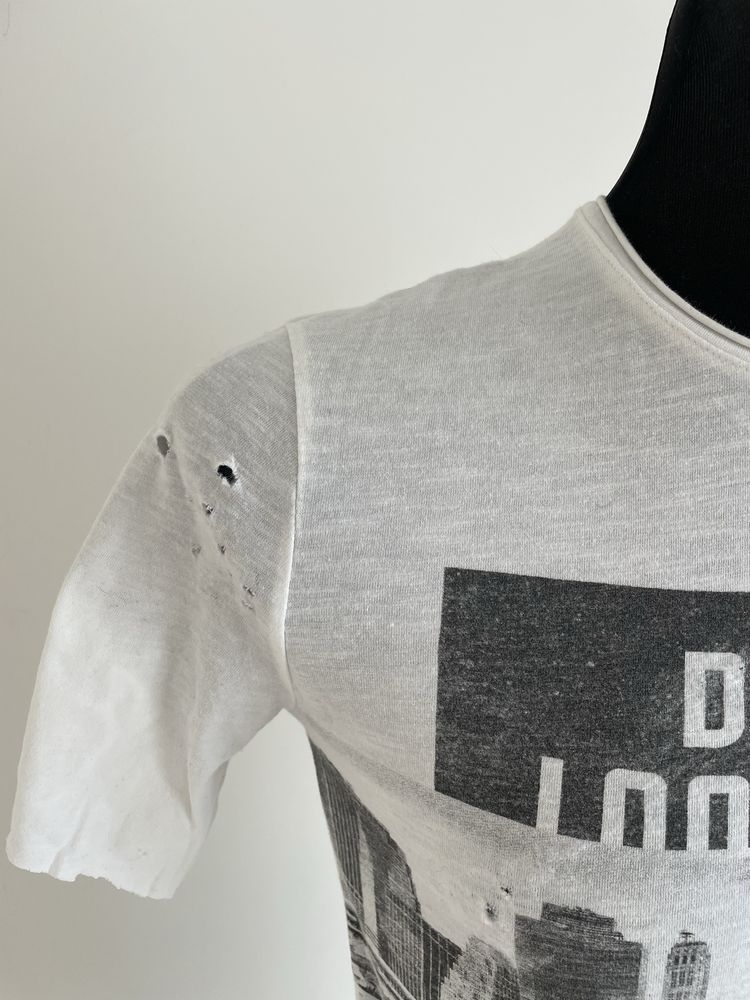 Koszulka Grunge distressed kurt cobain avant garde