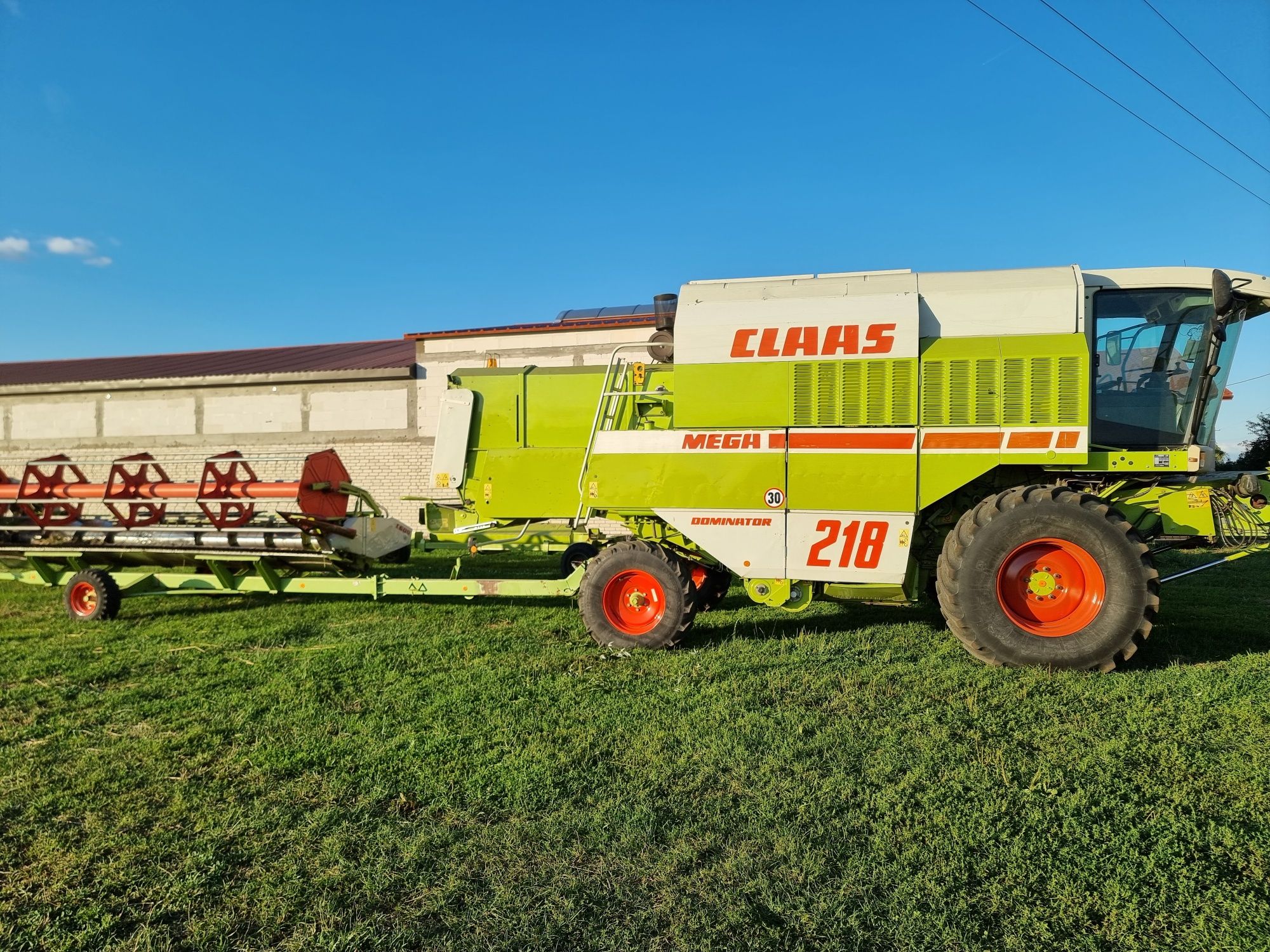 Sprzedam kombajn Claas mega 218