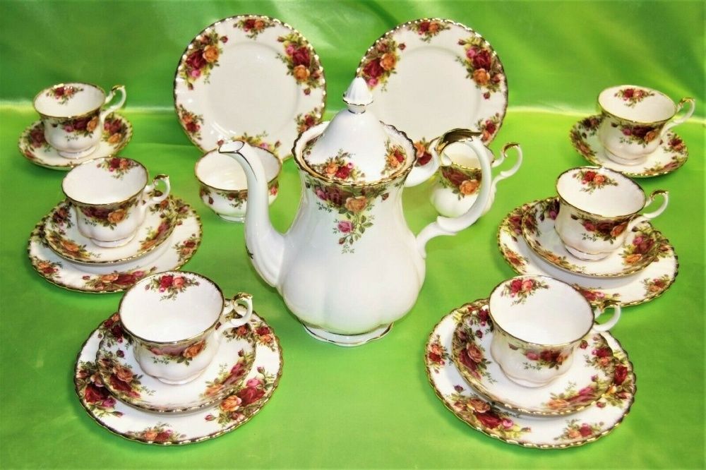 royal albert OLD COUNTRY ROSES чайний сервиз Англия, 1962р