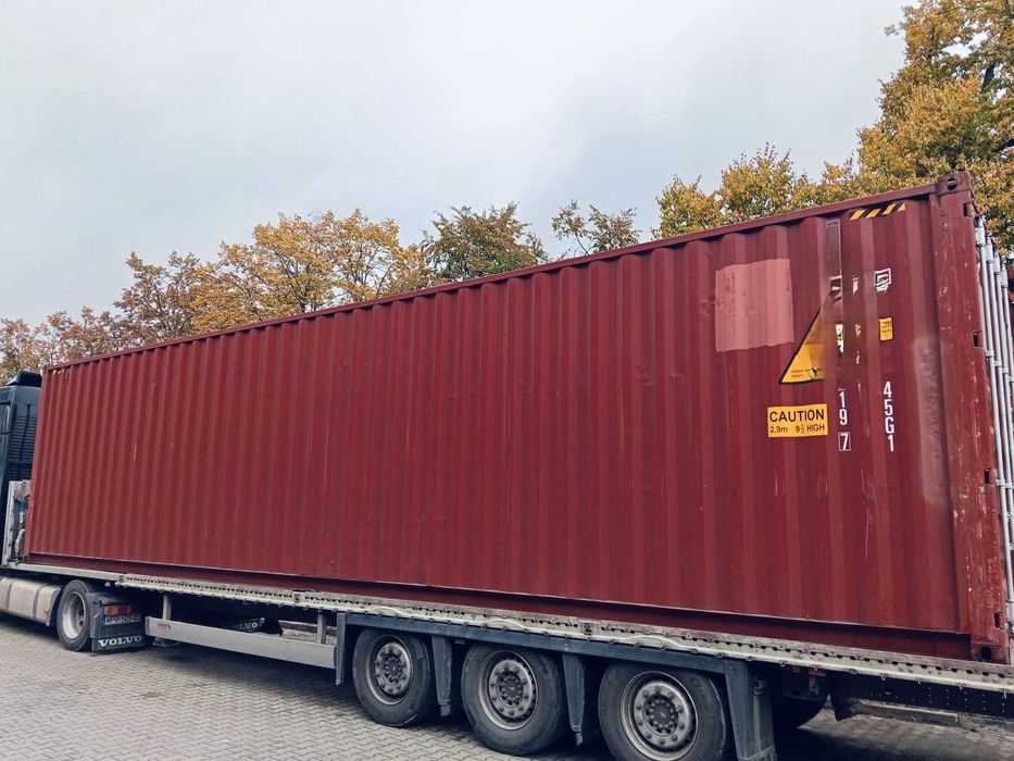 Kontener magazynowy 40HC (12 m) ROK 2021/2022 - Transport Cała Polska