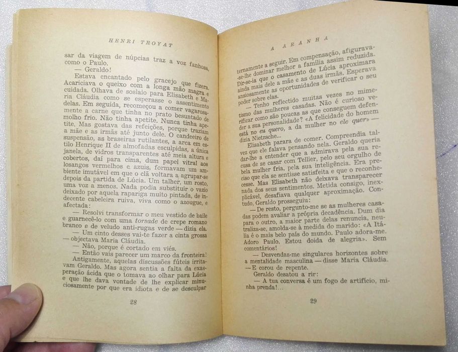 Livro A Aranha (Henri Troyat)