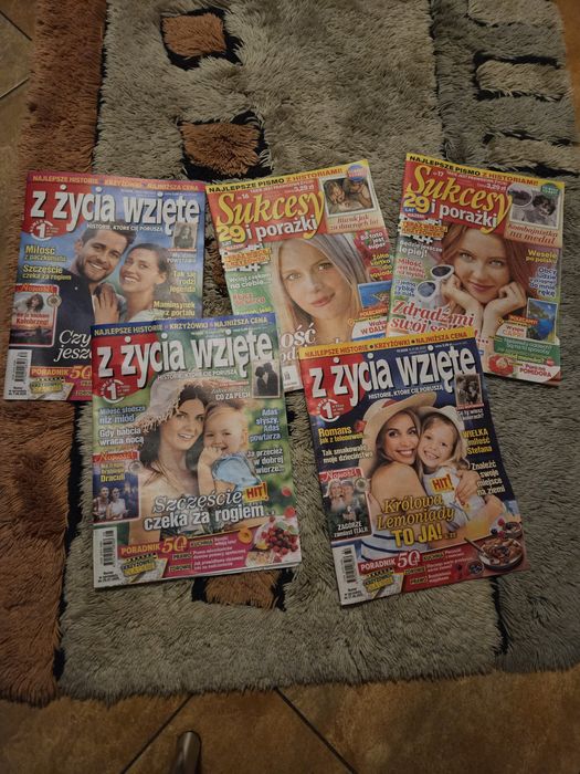 Zestaw czasopism dla pań