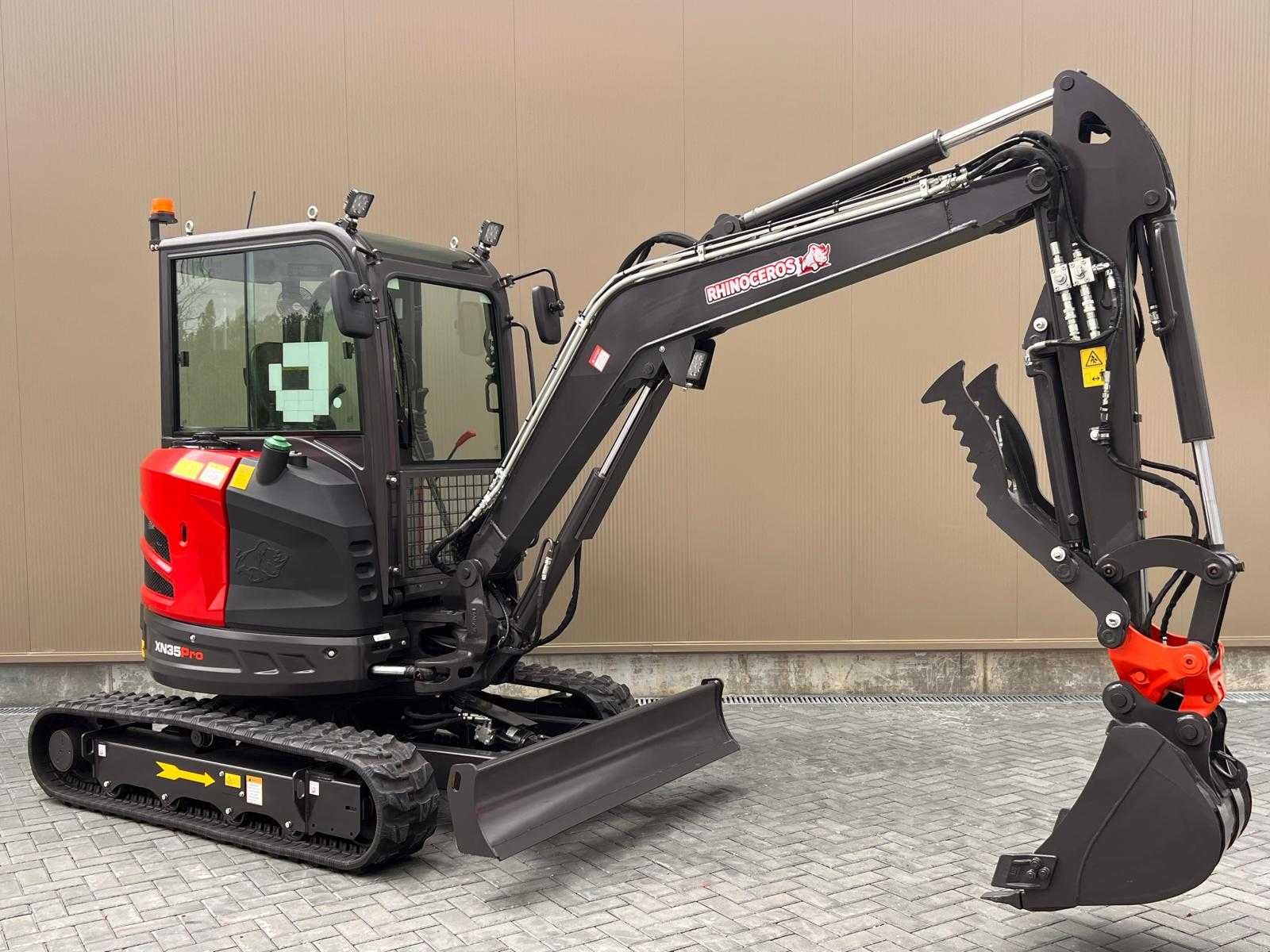 MINI GIRATORIA XN35 PRO RHINOCEROS MOTOR KUBOTA