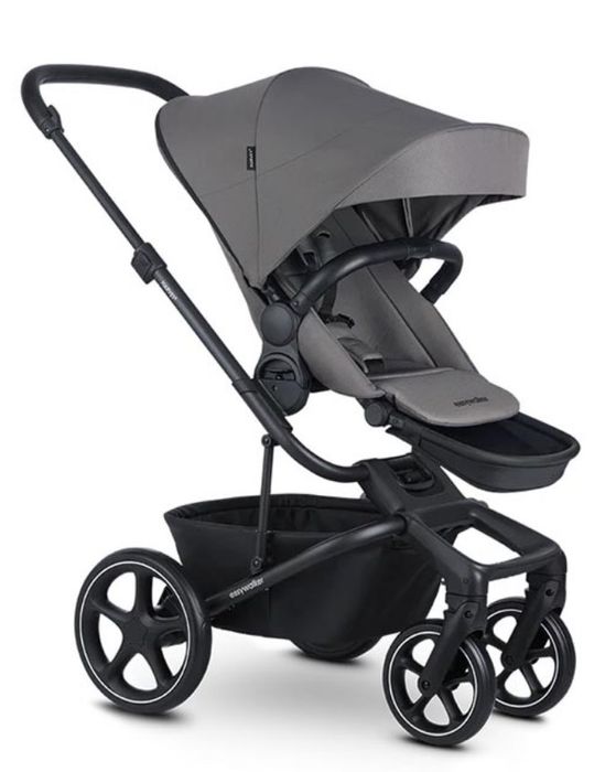 Carrinho de bebe harvey duo cinza, poucas marcas de uso