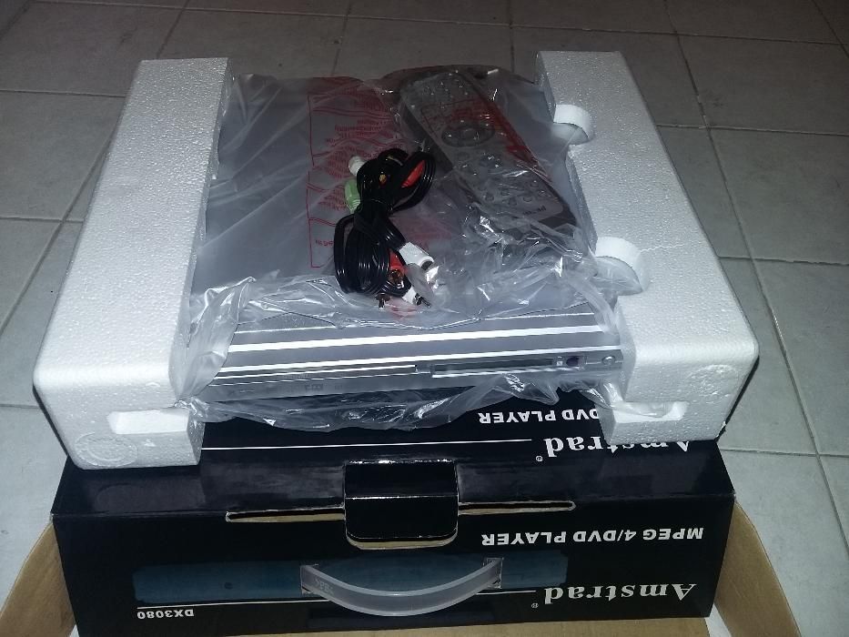 Leitor DVD Amstrad DX3080 NOVO (Com entrega*)