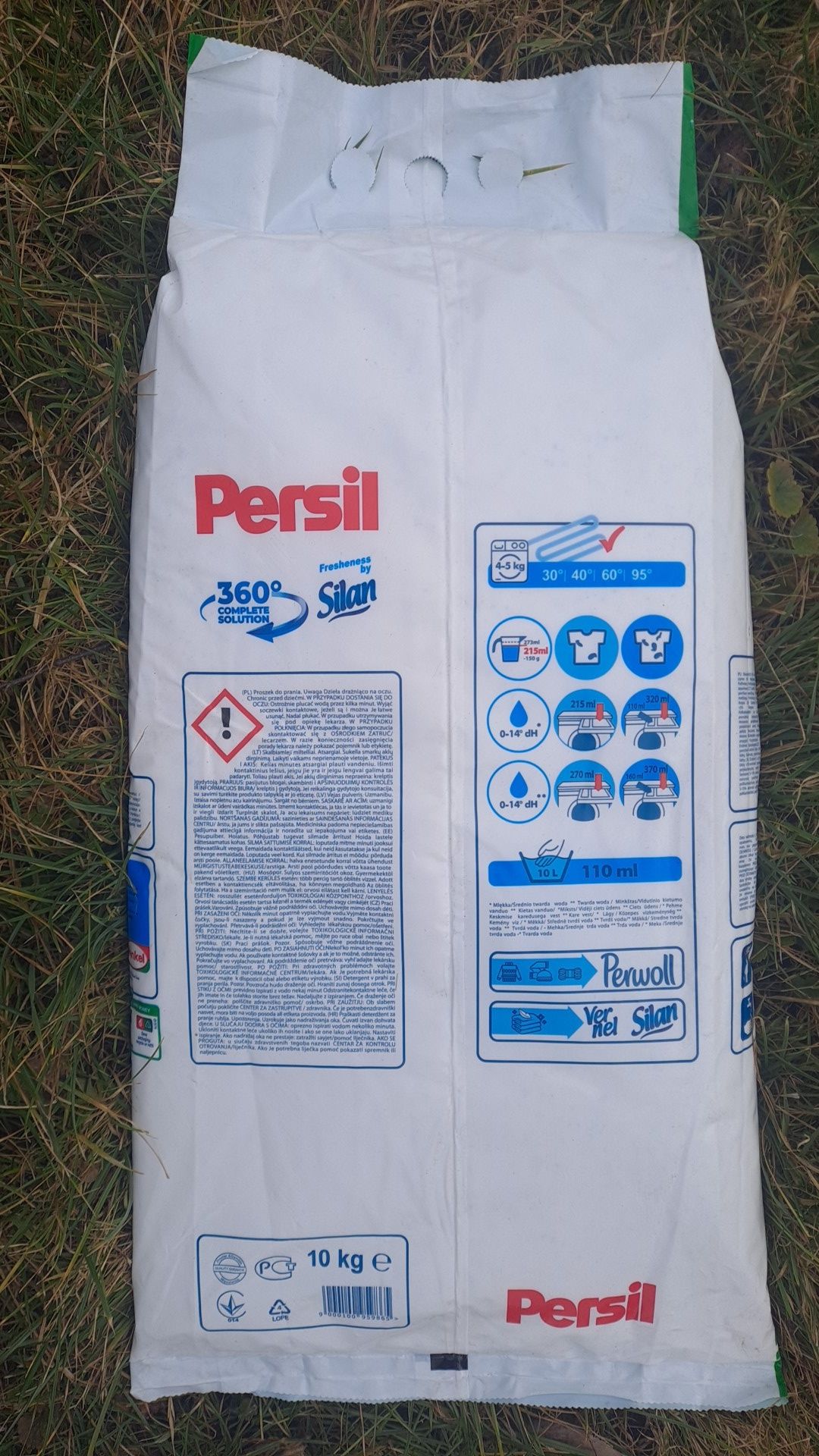 PERSIL, UNI/KOLOR niemiecki proszek 10kg, 130 prań