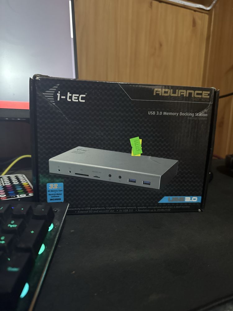 i-Tec Memory Docking Station Advance (U3MEMDOCK) – USB 3.0