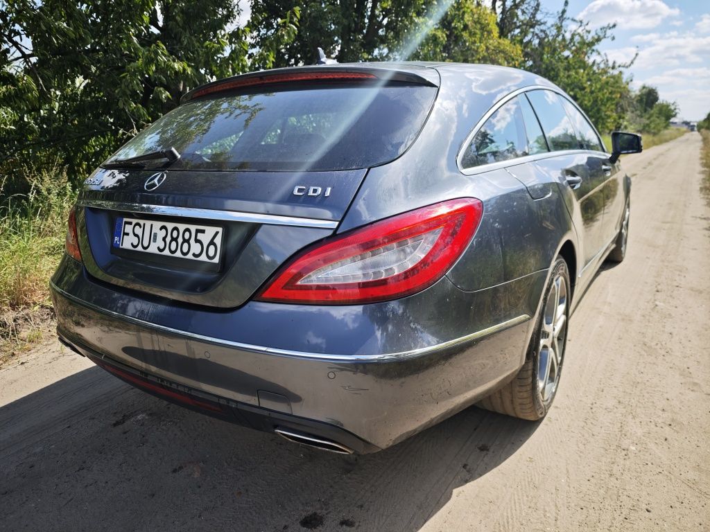 Mercedes-Benz CLS 350CDI, uszkodzony