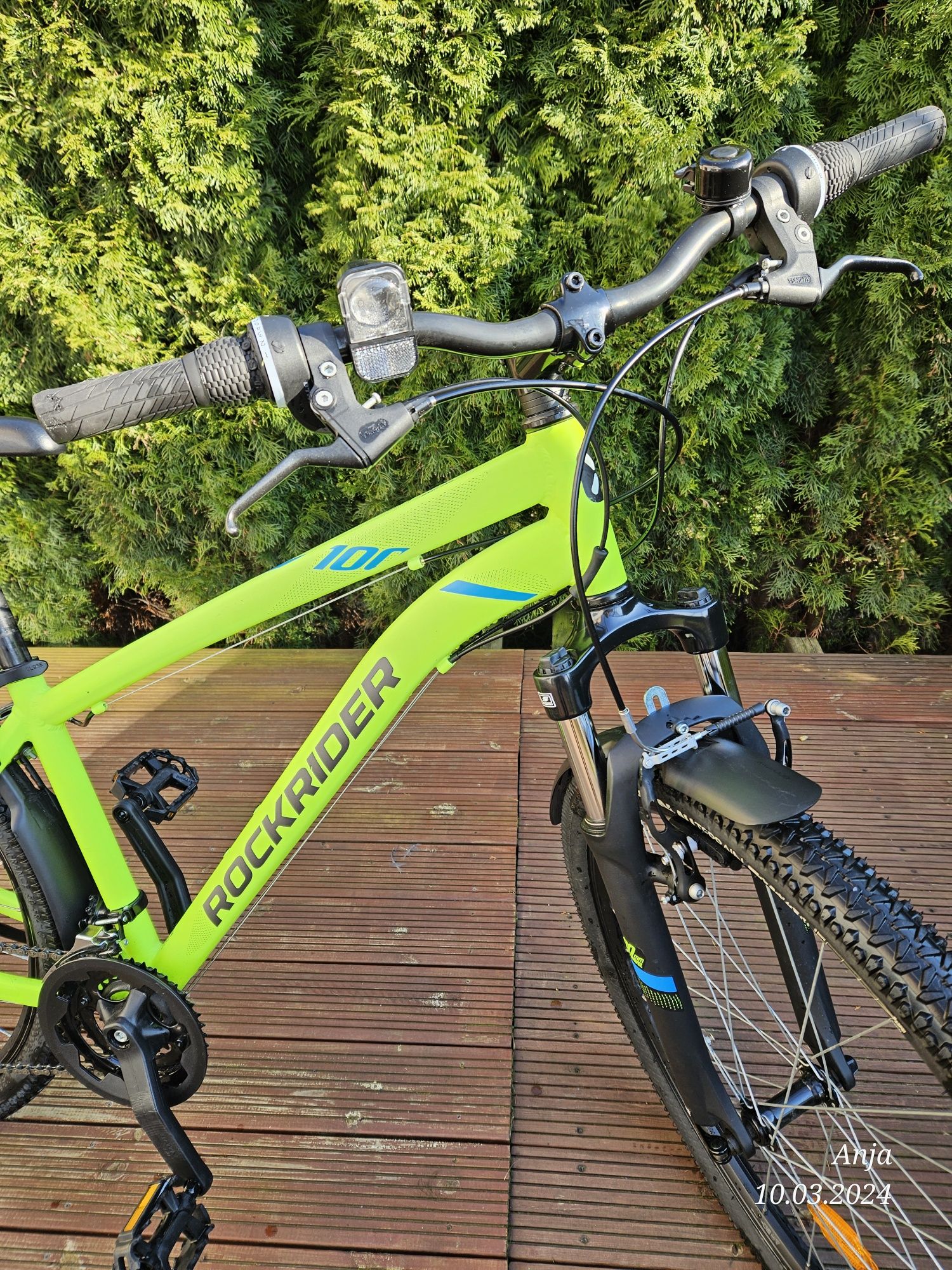 Rower MTB ROCKRIDER ST 100 27.5 cala, KOMPLET dodatków + kask !!