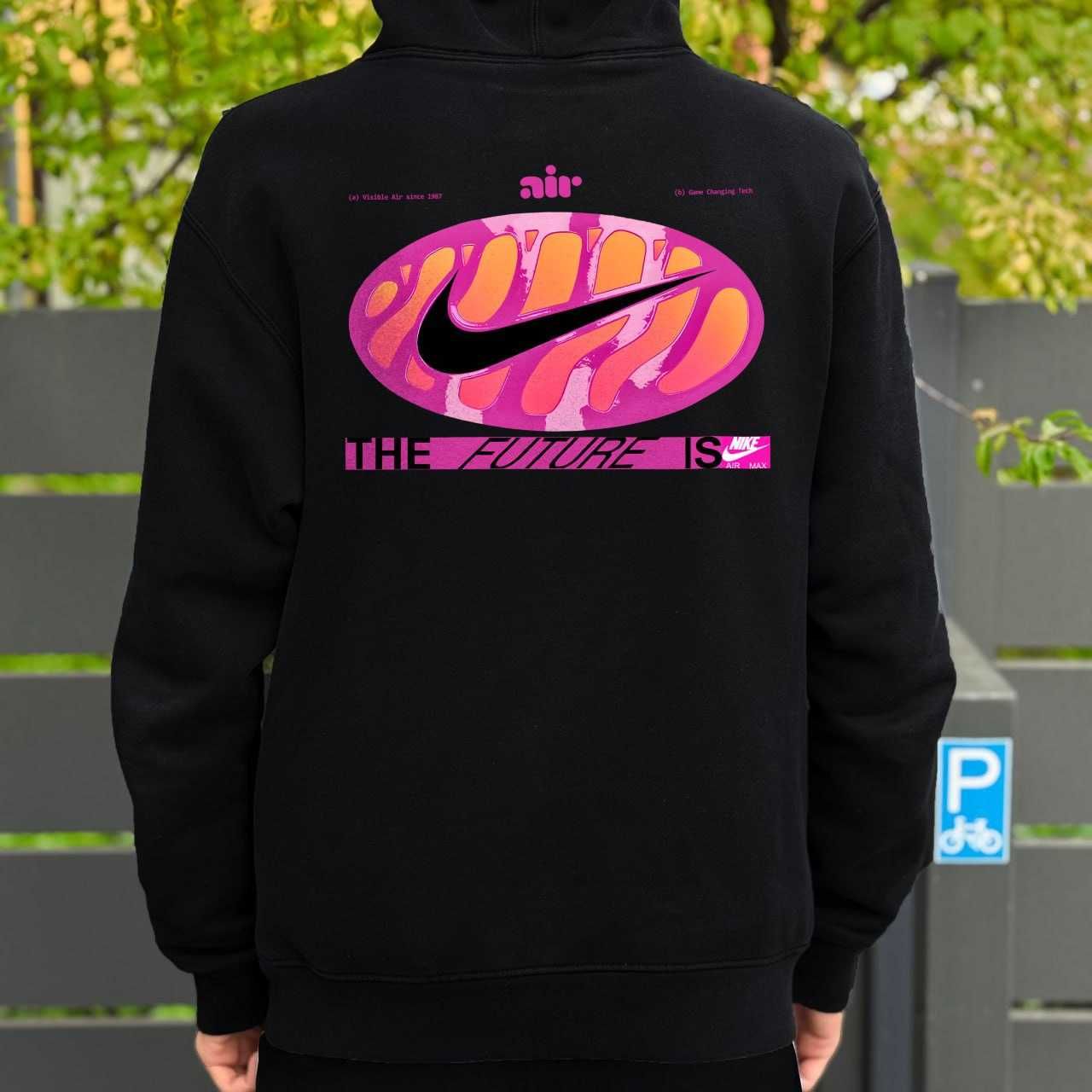 Зип Худи кофта ‣ Nike NSW Tee ‣ ХС С М Л ХЛ ‣ BIG Принт ‣ Jordan Найк