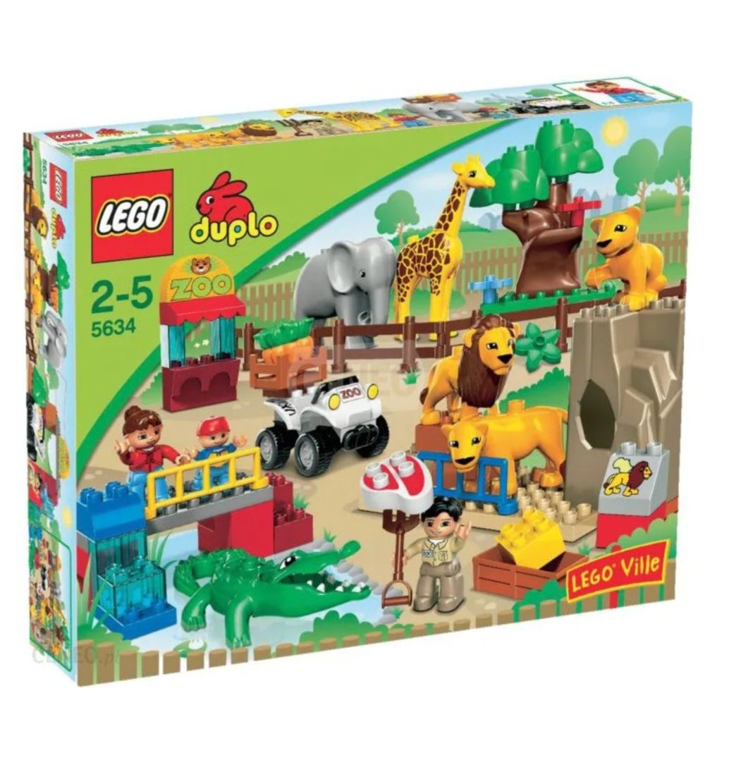Lego duplo klocki karmienie w zoo 5634