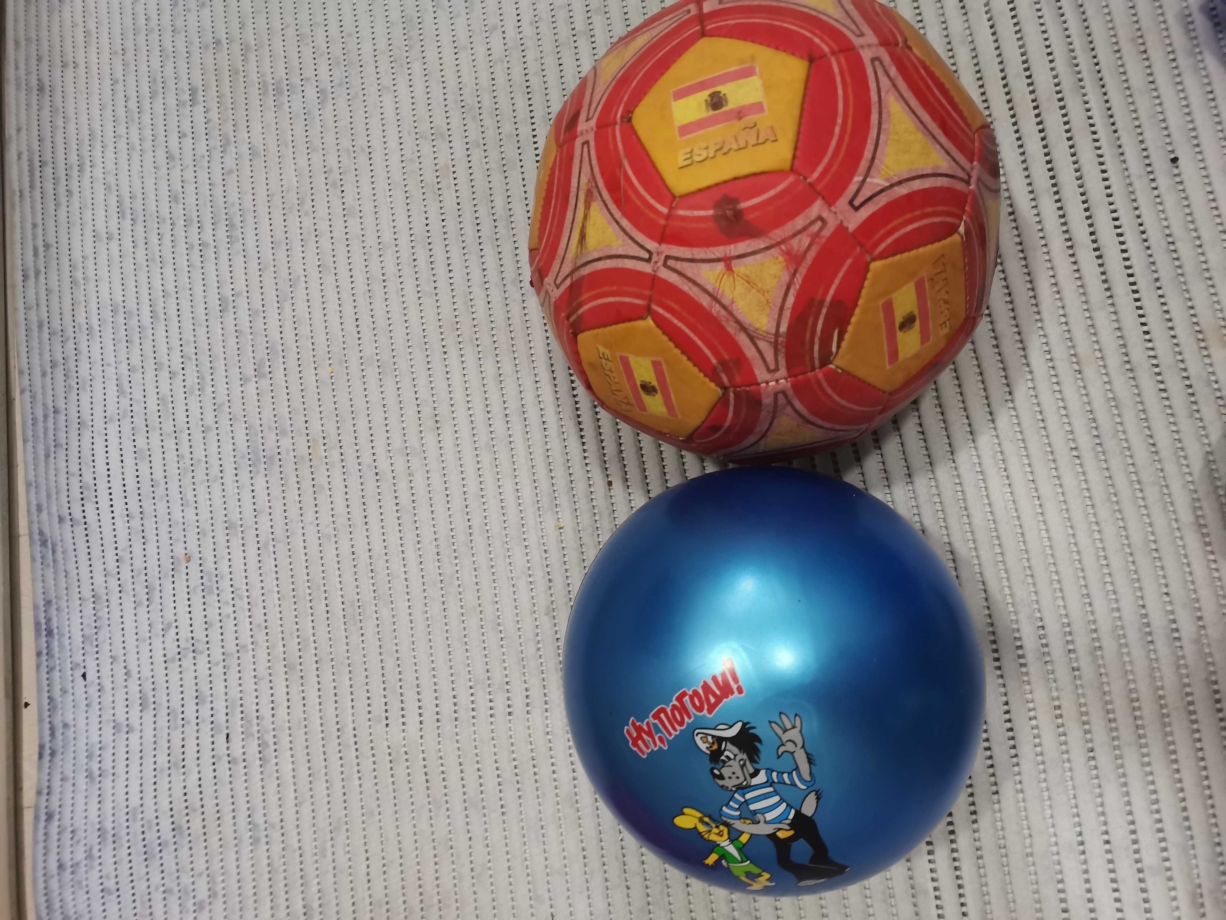 Мяч резиновый, мяч футбольный
