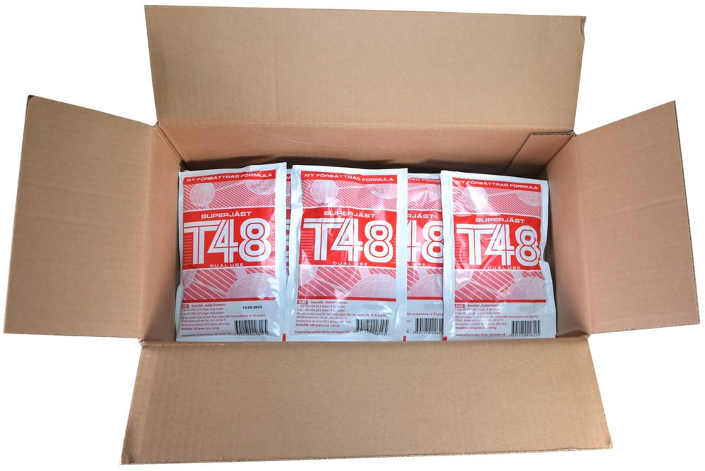 T48 20% drożdże gorzelnicze 50 sztuk