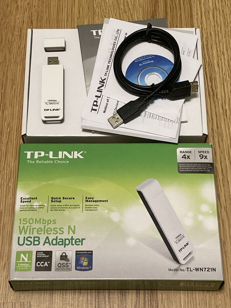 WiFi адаптер TP-Link TL-WN721N 150Mbps