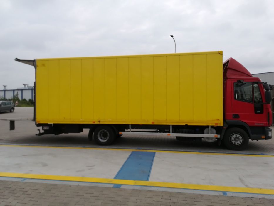 Transport ciężarowy solówka ciężarówka 5,8 ton firanka winda 1,5t