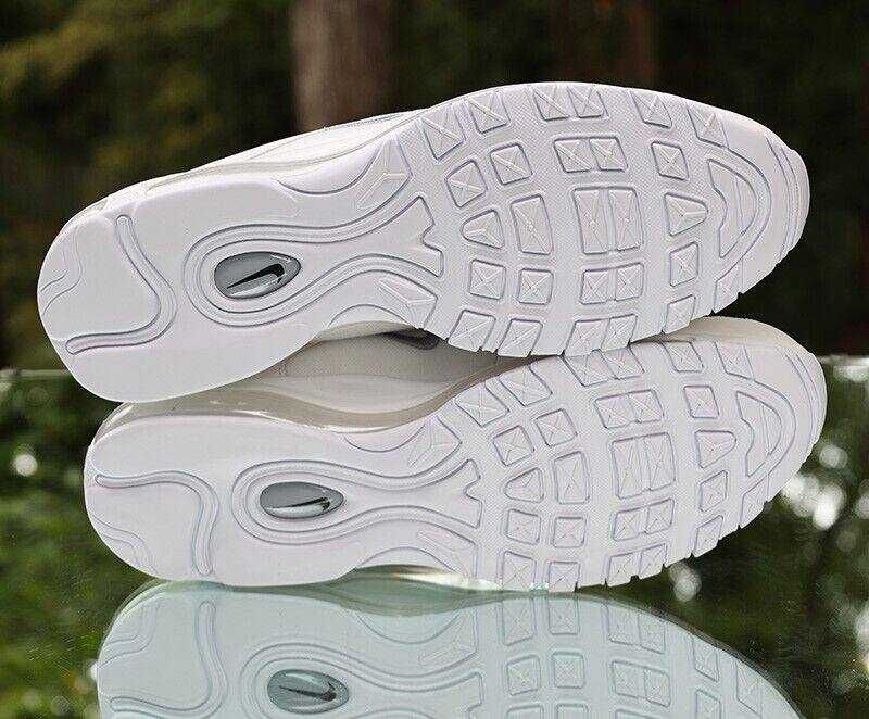 (БЕЗ ПЕРЕДОПЛАТИ)Nike Air Max 97 Triple White найк аір макс 97 білі