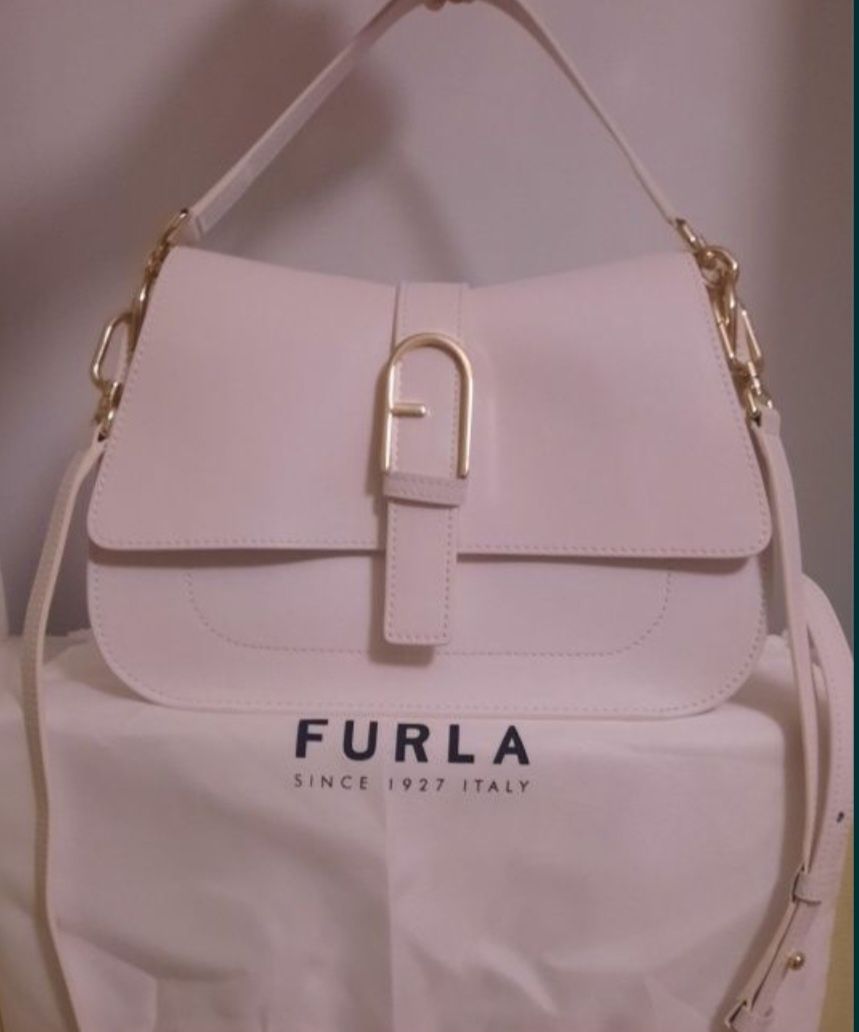 Сумка Furla  білого кольору