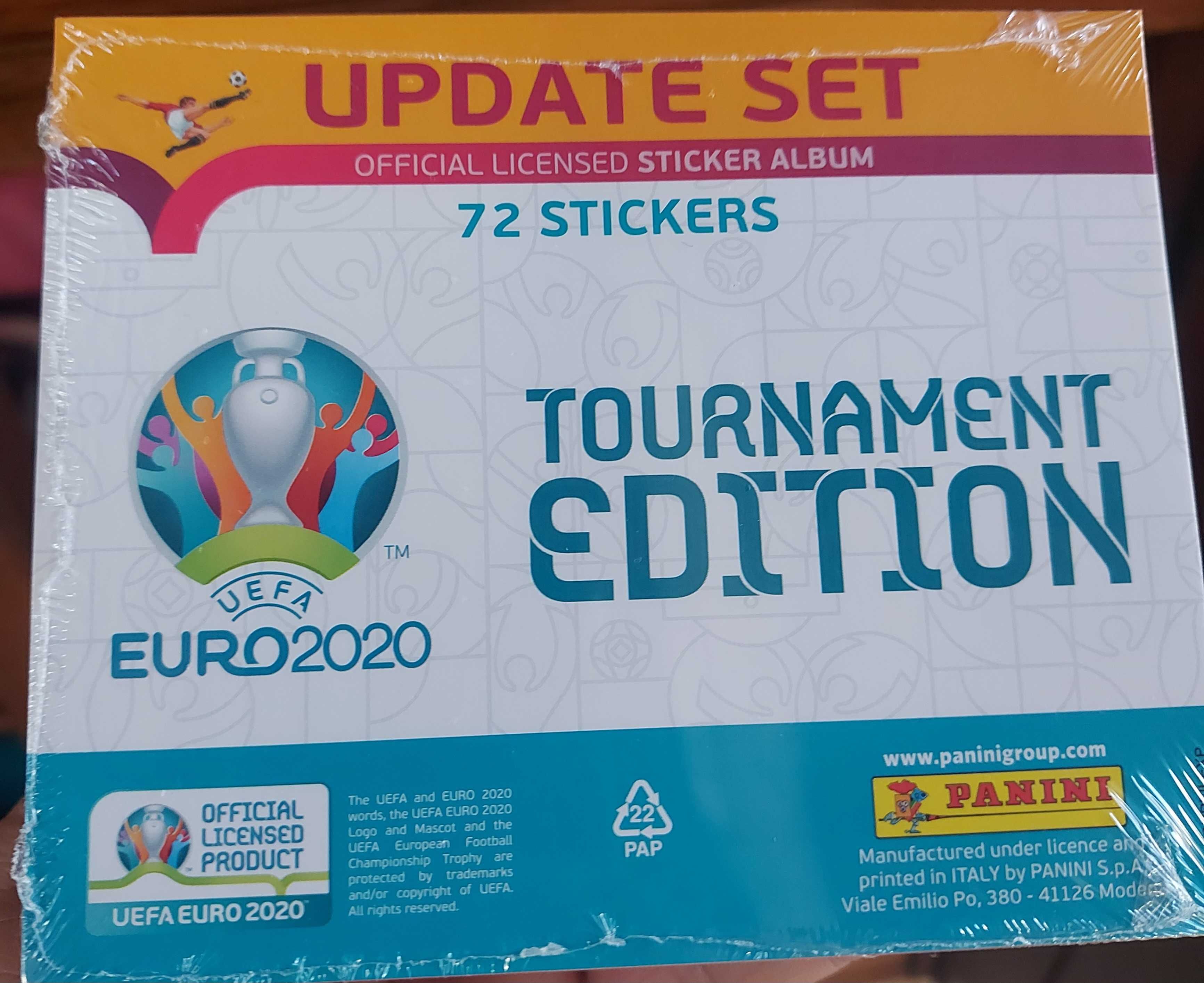 Euro 2020 update 72 cromos  Tournament Edition